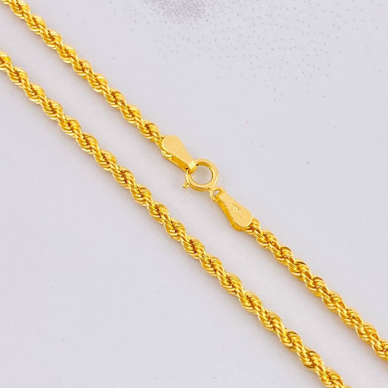 Rope Chain 3.45g / 24 in / 2.2mm Yellow Gold 18K