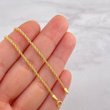 Rope Chain 2.05g / 24 in / 1.6mm Yellow Gold 18K
