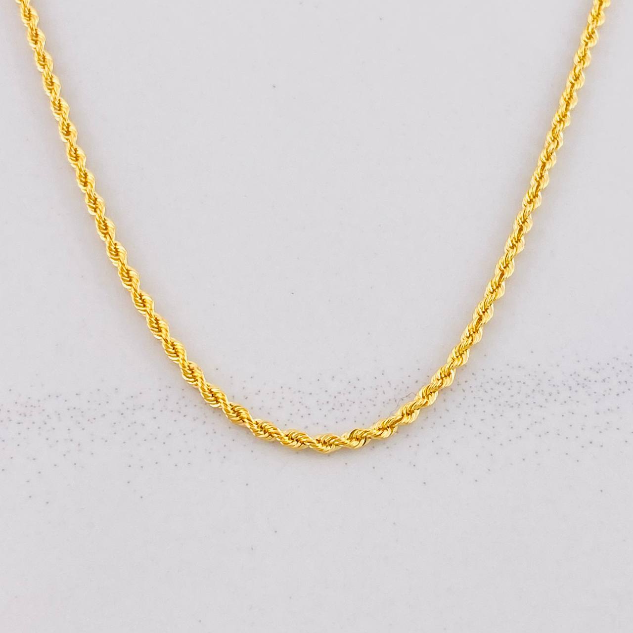 Rope Chain 2.05g / 24 in / 1.6mm Yellow Gold 18K