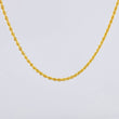 Cadena Lazo 2.1g / 24 in / 1.6mm Oro Amarillo 18K