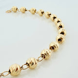 Pulso Militar 4.25g / 8 in / 3.8mm Oro Amarillo 18K