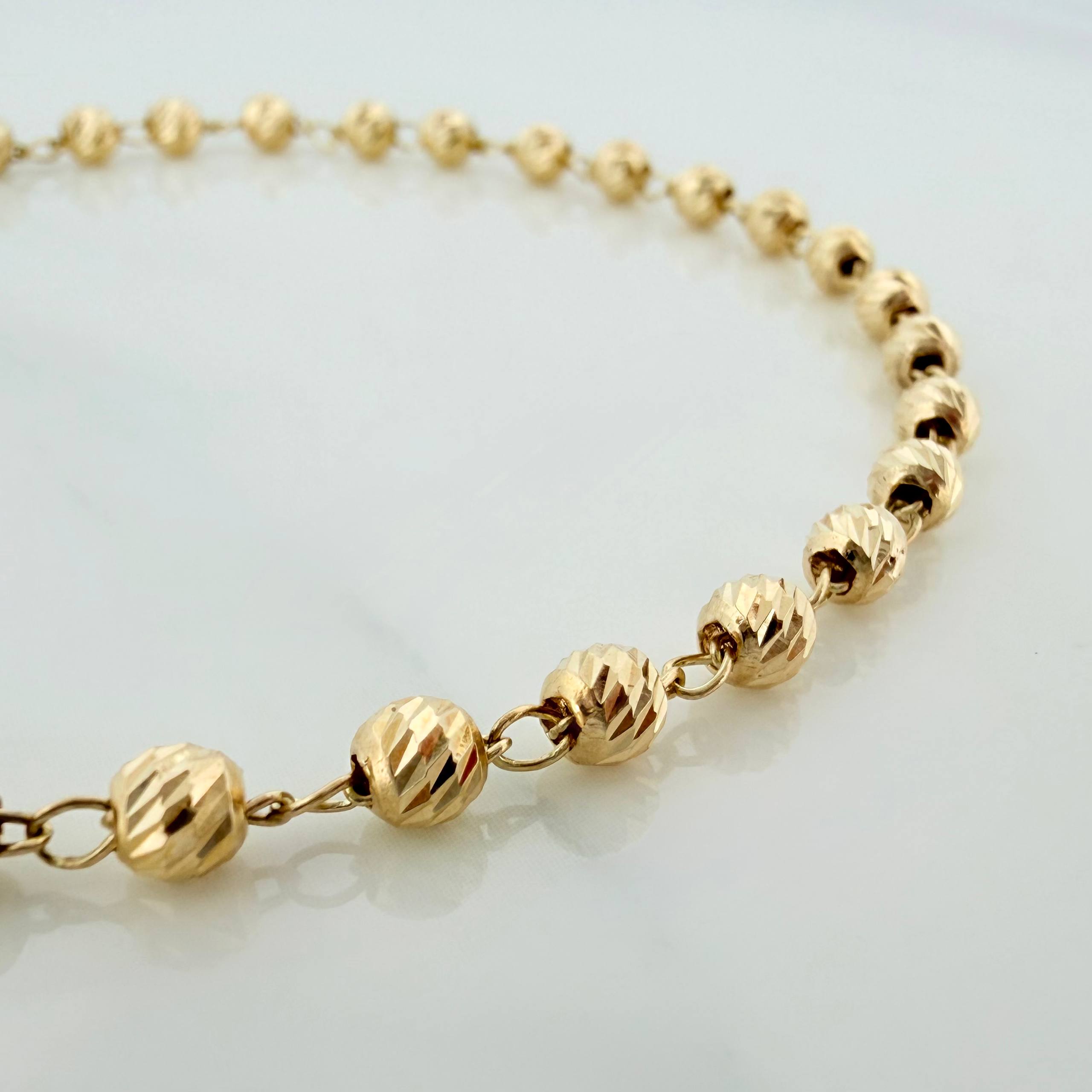 Pulso Tipo Militar 3.85g / 7 1/2 in / 3.92mm Oro Amarillo 18K