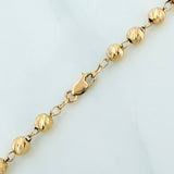 Cadena Militar 8.6g / 18 in / 3.6mm Oro Amarillo 18K