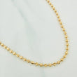 Cadena Militar 9.9g / 19 3/4 in / 2.6mm Oro Amarillo 18K