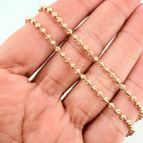 Cadena Militar 9.9g / 19 3/4 in / 2.6mm Oro Amarillo 18K