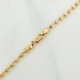 Cadena Militar 9.9g / 19 3/4 in / 2.6mm Oro Amarillo 18K