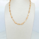 Cadena Rustica tornillo 11.6g / 24 1/4 in / 3mm Oro Amarillo 18K