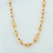 Cadena Rustica rombo tornillo 13.6g / 24 1/4 in / 4.7mm Oro Amarillo 18K