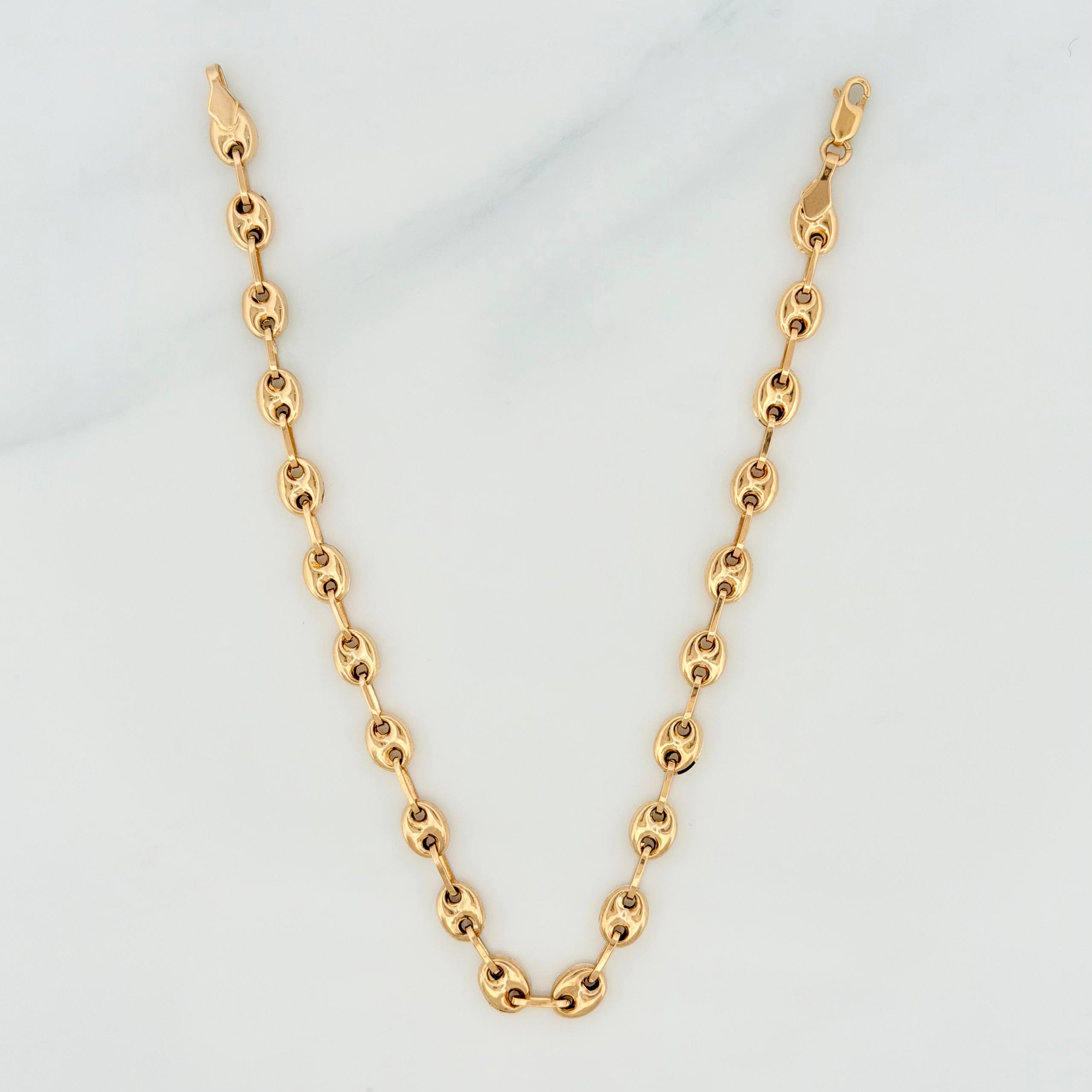 Pulso Gc 3g / 7 3/4 in / 4.5mm Oro Amarillo 18K