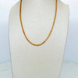 Cadena Franco 6.7g / 23 3/4 in / 1.7mm Oro Amarillo 18K