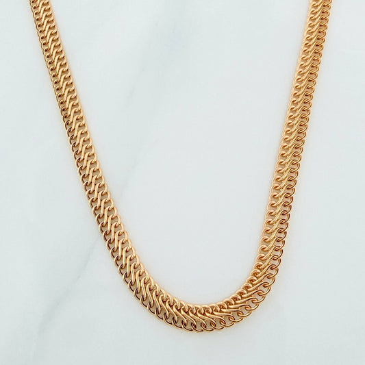 Cadena Sedusa 3.8g / 18 in / 3.8mm Oro Amarillo 18K