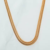 Cadena China 3.8g / 17 3/4 in / 3.8mm Oro Amarillo 18K