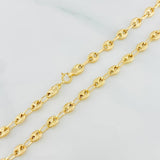 Cadena Gc diamantada 5.4g / 18 1/4 in / 3.98mm Oro Amarillo 18K