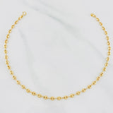 Tobillera Gc 2.45g / 10 1/4 in / 3.18mm Oro Amarillo 18K