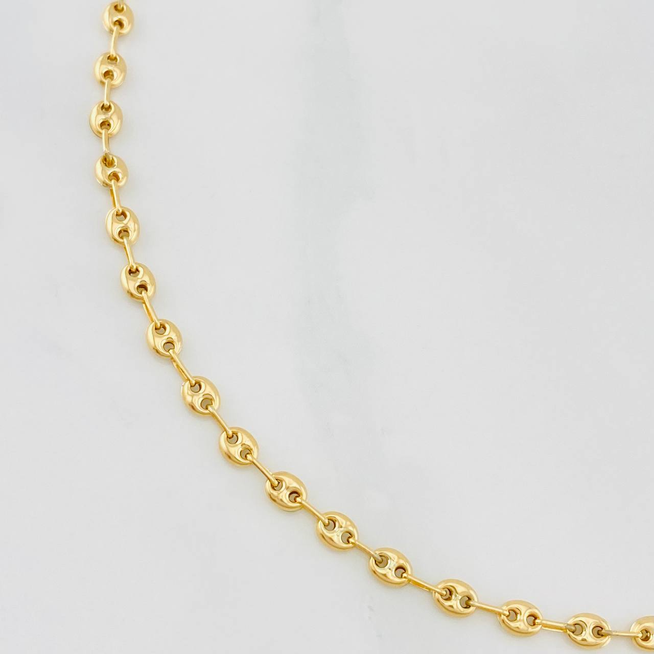 Tobillera Gc 2.45g / 10 1/4 in / 3.18mm Oro Amarillo 18K