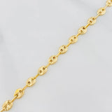 Pulso Gc diamantada 2.6g / 19cm / 4.08mm Oro Amarillo 18K