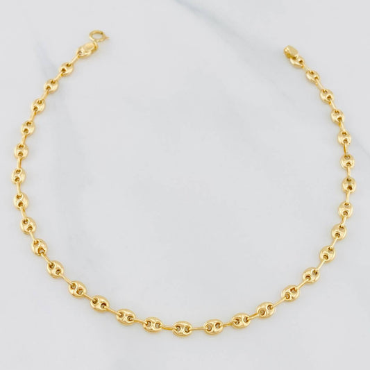 Bracelet Gc 1.9g / 7 3/4 in / 3.36mm Yellow Gold 18K