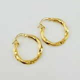 Candongas Mai 2.4gr / 1in / Oro Amarillo 18K