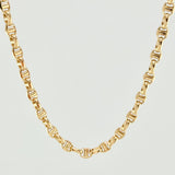 Cadena Marinera 16.9gr / 27 1/2 in / 4.5mm Oro Amarillo +3 18K