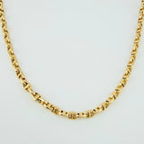 Cadena Marinera 16.9gr / 27 1/2 in / 4.5mm Oro Amarillo +3 18K