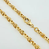 Cadena Marinera 10gr / 23 1/2 in / 3.5mm Oro Amarillo +3 18K *