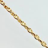 Cadena Marinera 10gr / 23 1/2 in / 3.5mm Oro Amarillo +3 18K ©