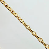 Cadena Marinera 4.1gr / 19 3/4 in / 2.5mm Oro Amarillo +3 18K ©