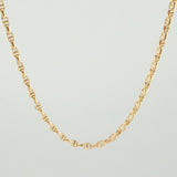 Cadena Marinera 4.1gr / 19 3/4 in / 2.5mm Oro Amarillo +3 18K