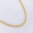 Cadena Cubana 6.45gr / 19 3/4 in / 4mm Oro Amarillo +1 18K *