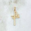 Pendant Faith 1.1gr / 3.6cm / Smooth 18K Yellow Gold
