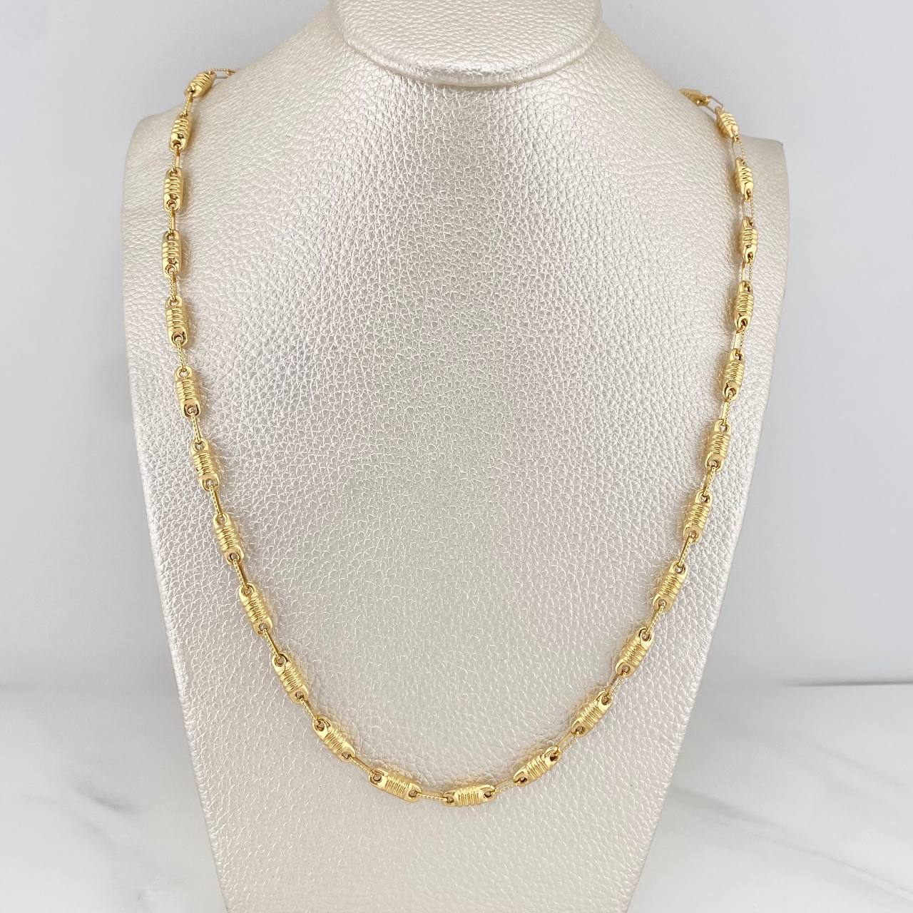 Cadena Rustica Tornillo 11.9 g / 28 1/4 in / 1.25 mm Oro Amarillo 18K