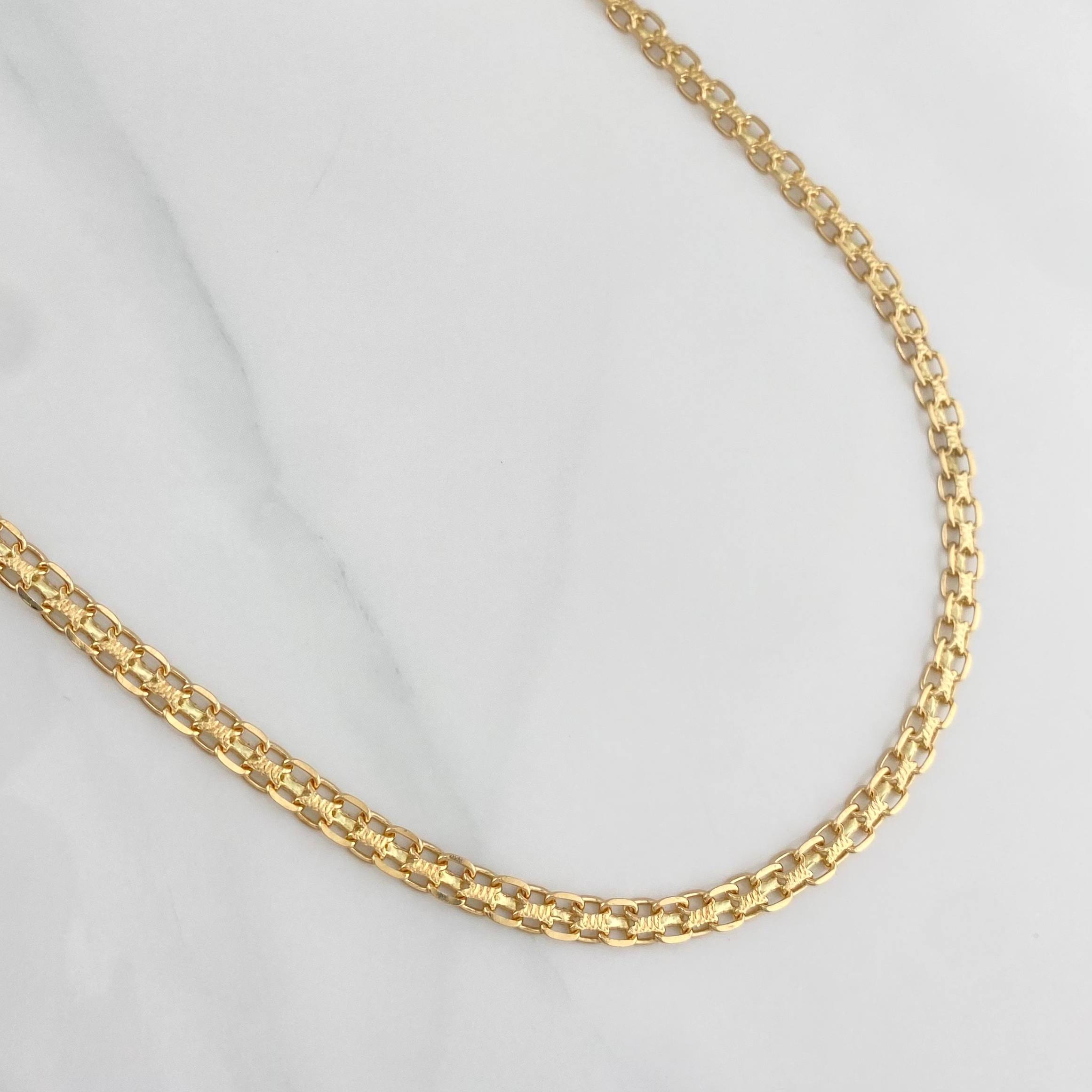 Bismark Chain 15.1 g / 24 1/2 in / 3.56 mm Yellow Gold 18K