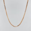 Venetian Chain 27.65 g / 23 3/4 in / 2.9 mm Two-Tone White Rose Gold 18K