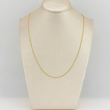 Cadena Aro Seguido  1.2gr / 17 3/4 in / 0.49mm Oro Amarillo 18K $