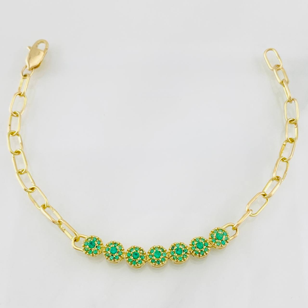 Tennis Bracelet Drawer 5.45g / 6 1/2 in / 3.83mm Yellow Gold 18K