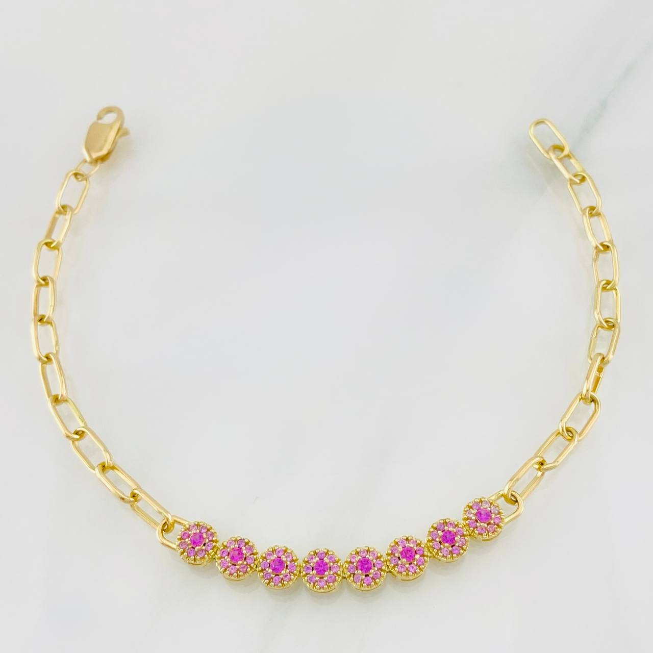 Tennis Bracelet Drawer 6.65g / 7 1/4 in / 3.7mm Yellow Gold 18K