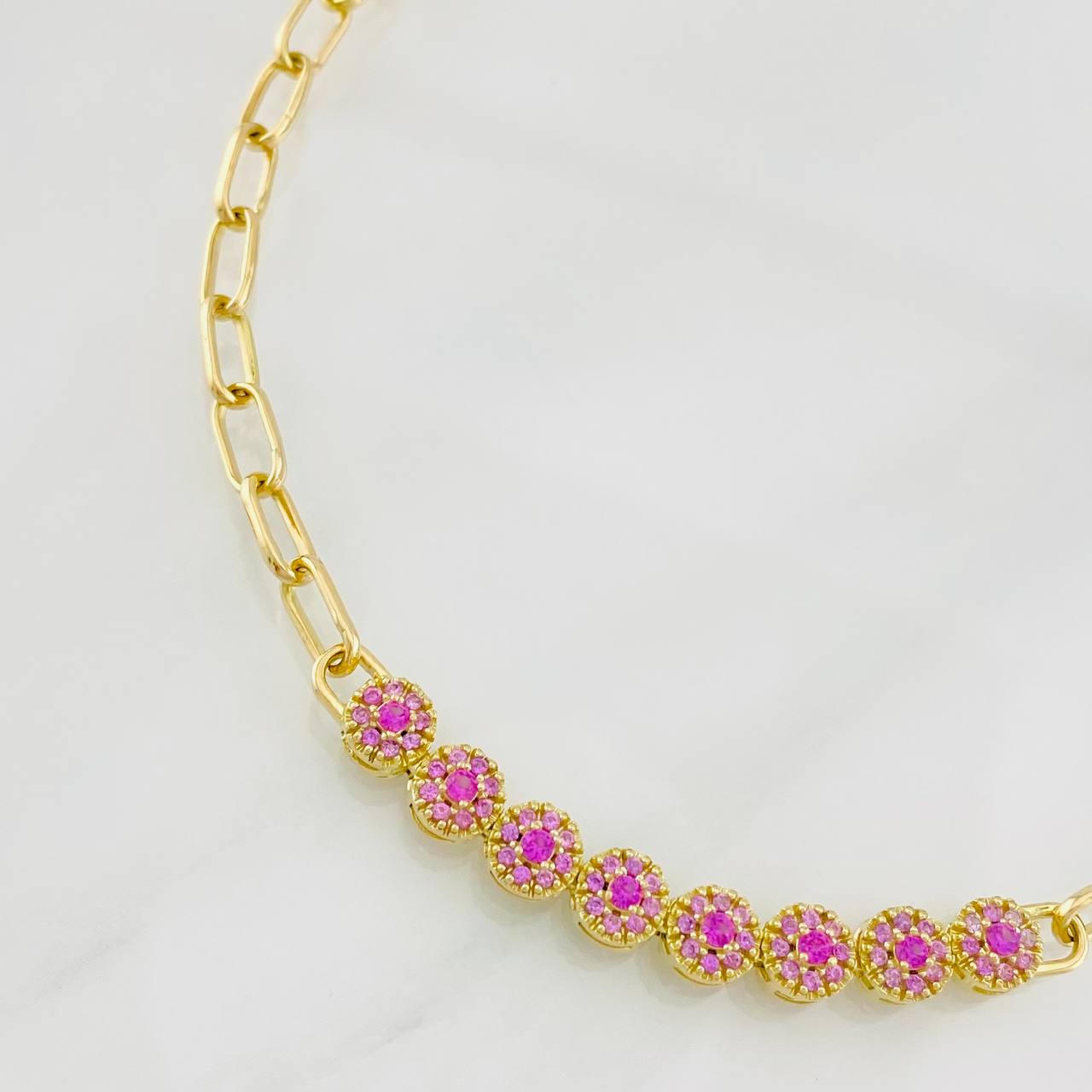 Tennis Bracelet Drawer 6.65g / 7 1/4 in / 3.7mm Yellow Gold 18K