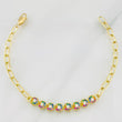 Tennis Bracelet Cajón 6.85g / 7 1/4 in / 3.74mm Yellow Gold 18K