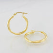 Hoop Earrings Mary 1.5g / 1 in Yellow Gold 18K