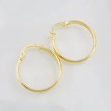 Hoop Earrings Nati 1.4g / 1 in 18K Yellow Gold