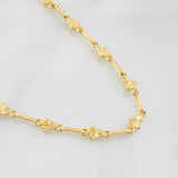 Rustic Crown Chain 9.3g / 24 in / 4.95mm Yellow Gold 18K