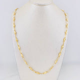 Rustic Crown Chain 9.3g / 24 in / 4.95mm Yellow Gold 18K