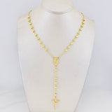 Rosario Virgen Milagrosa 10.4g / 24 in / 4mm Oro Amarillo 18K