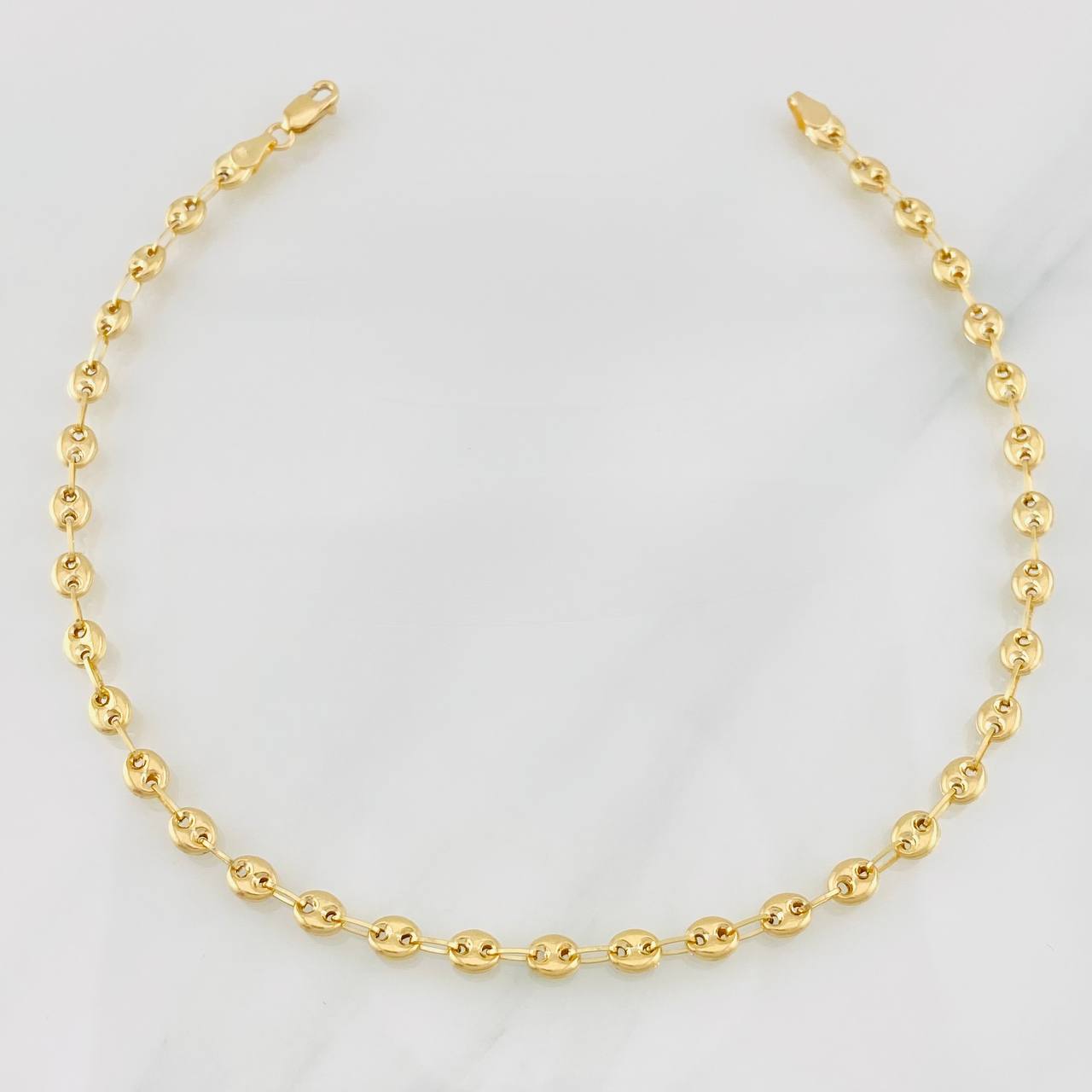 Anklet GC 3.55g / 10 1/2 in / 4.22mm 18K Yellow Gold