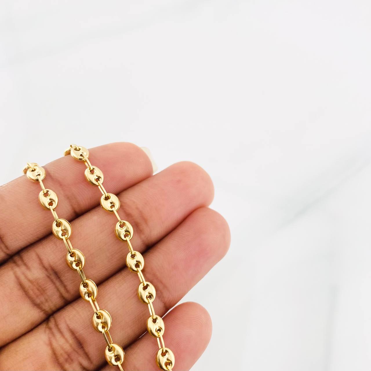 Anklet GC 3.55g / 10 1/2 in / 4.22mm 18K Yellow Gold