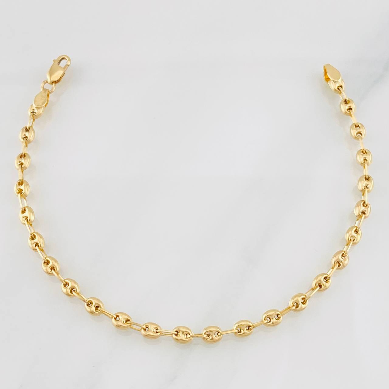 Bracelet GC 2.6g / 7 in / 3.54mm Yellow Gold 18K