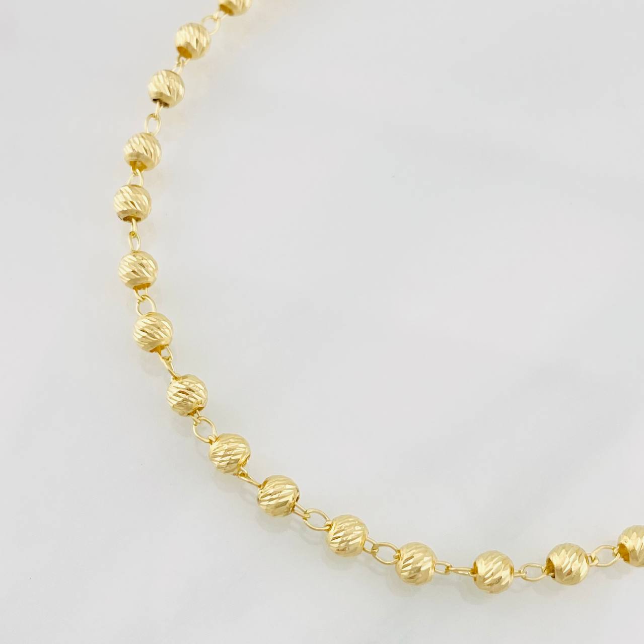 Military Bracelet 3.15g / 7 3/4 in / 4mm 18K Yellow Gold