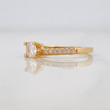 Anillo Solitario Churumbela 1.65g / T6 1/4 Oro Amarillo 18K
