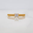 Solitaire Churumbela Ring 1.85g / T7 Yellow Gold 18K