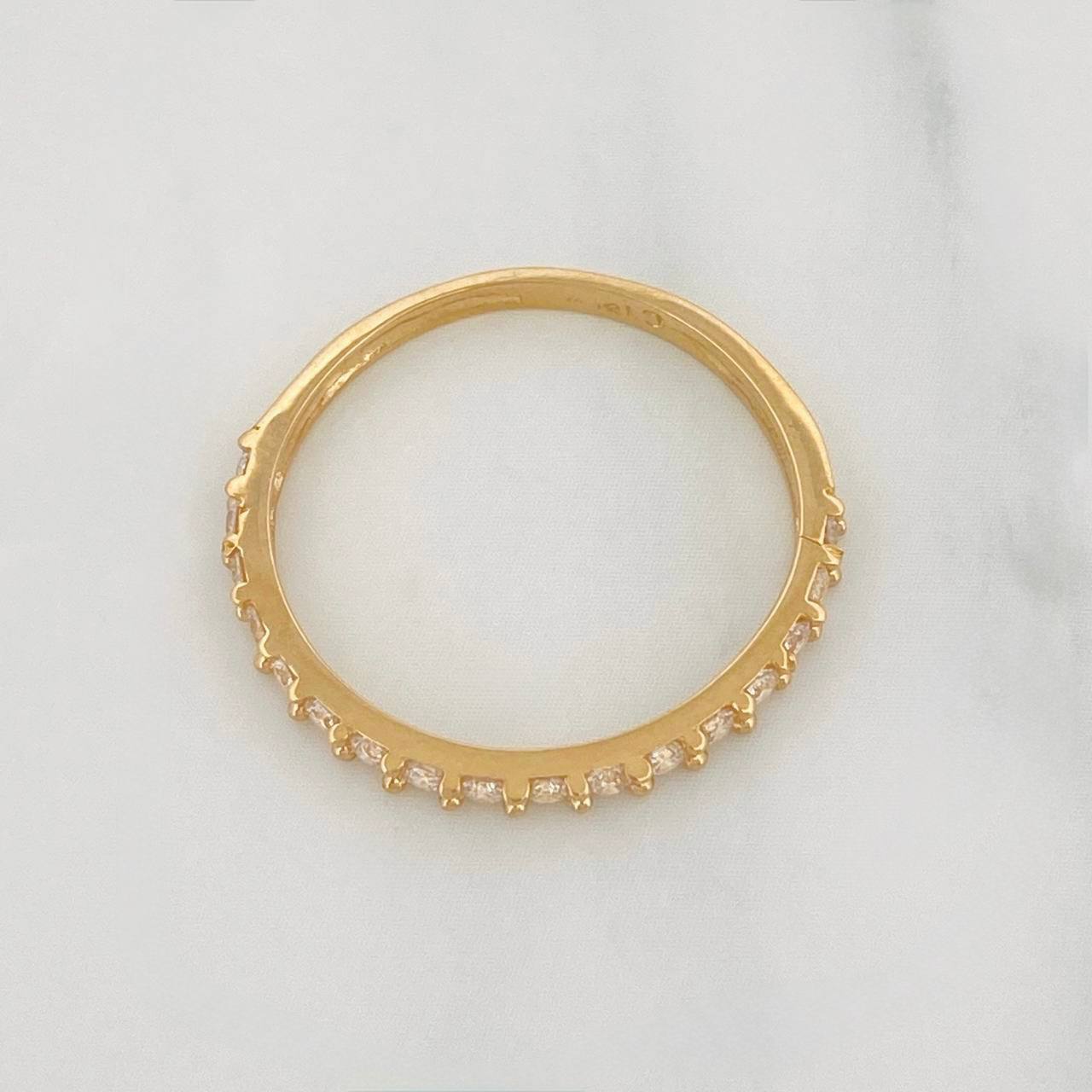 Anillo Churumbela 1.65g / T7 1/2 Oro Amarillo 18K